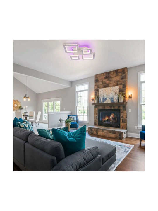 Alista Home Πλαφονιέρα LED με Τηλεχειριστήριο