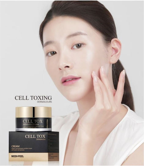 Medi Peel Cell Toxing Κρέμα Προσώπου Νυκτός για Αντιγήρανση & Ρύθμιση Λιπαρότητας με Κολλαγόνο & Νιασιναμίδη 50ml