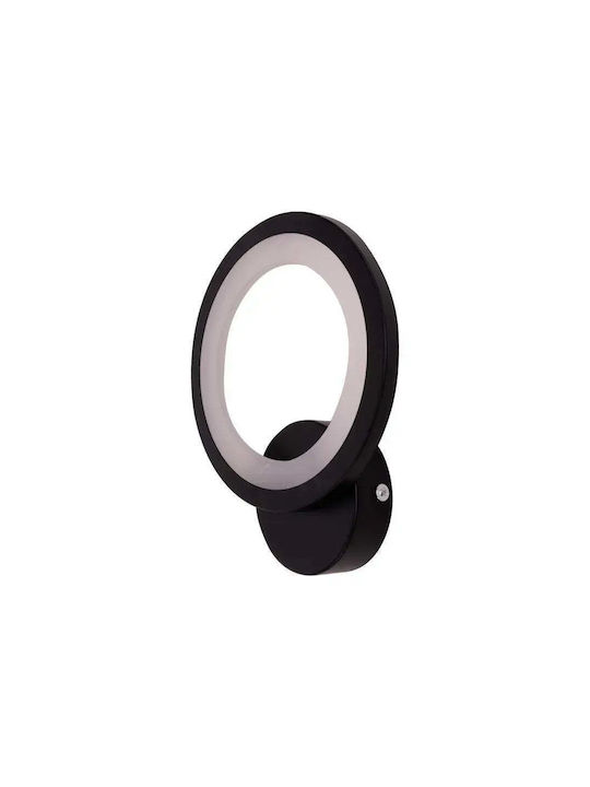 Alista Home Modern Lumină de Perete cu LED Integrat și Lumină Alb Natural Negru