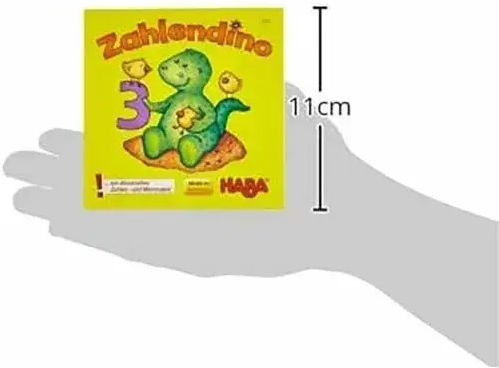 Brettspiel Number Dino für 1-4 Spieler 3+ Jahre 9281 (GER) Haba
