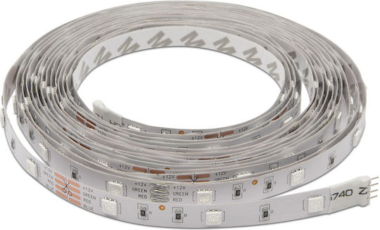 Alista Home Bandă LED 12V RGB Lumină 5m Tip SMD5050 cu Telecomandă