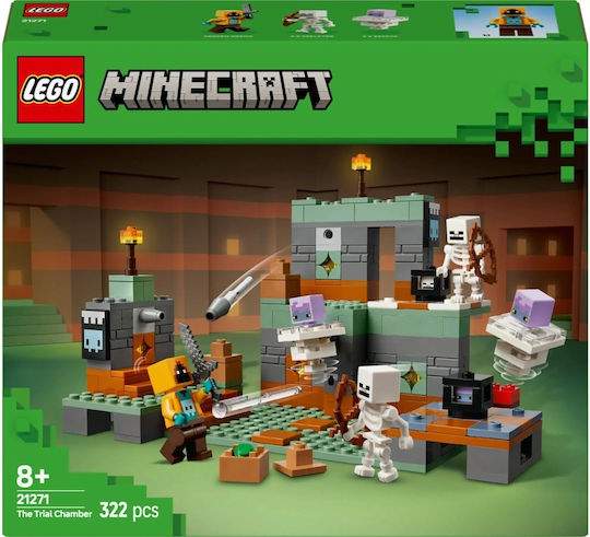 LEGO Minecraft Minecraft The Trial Chamber За 8+ Години 322 Бройки