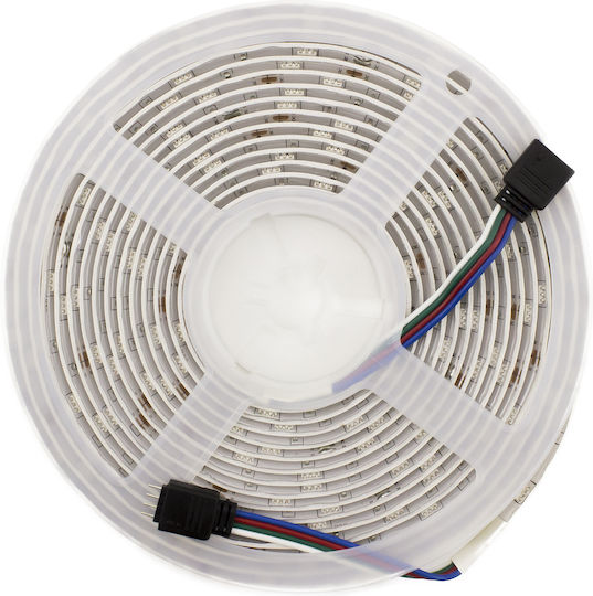 Alista Home Rezistent la apă Inteligent Bandă LED 12V RGB Lumină 5m Tip SMD5050 cu Telecomandă