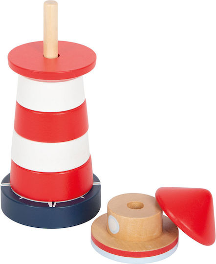 Small Foot Παιχνίδι Στοίβαξης Stacking Tower Lighthouse Big Ocean από Ξύλο