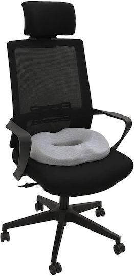 vidaXL Μαξιλάρι με Memory Foam 42x37x8cm σε Γκρι χρώμα 42012686