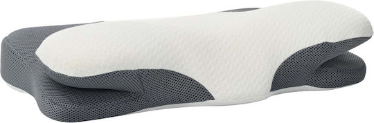 vidaXL Μαξιλάρι με Memory Foam 59x38x14cm σε Λευκό χρώμα 42012690