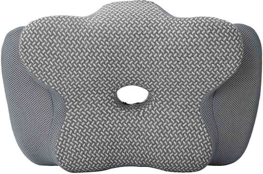 vidaXL Μαξιλάρι με Memory Foam 60x37x13cm σε Γκρι χρώμα 42012693