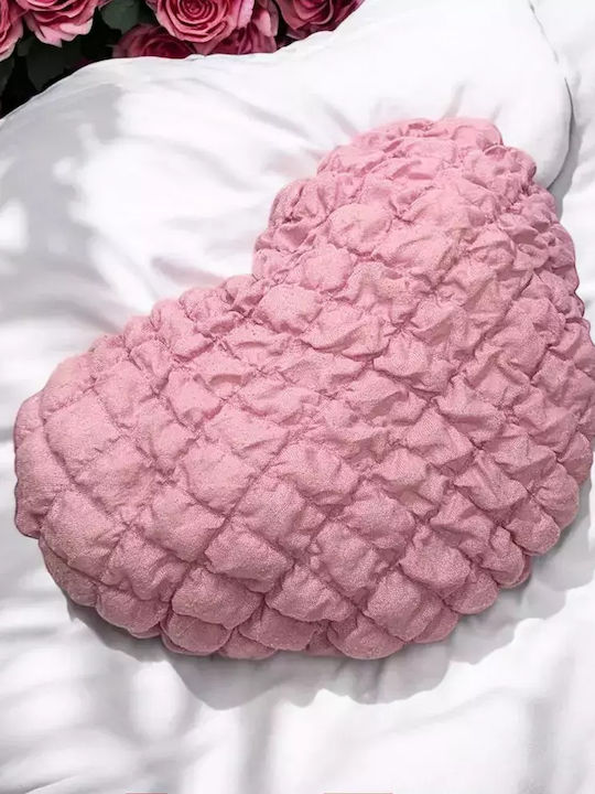 Plush Decorative Pillow Chippo 21-99-312 1-108 Heart Extra Soft 40 X 27 Cm Pink