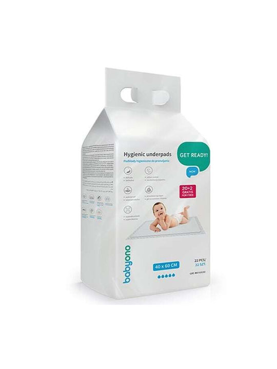 Babyono Σελτεδάκι μιας Χρήσης 40x60cm 20τμχ Babyono Σελτεδάκι μιας Χρήσης 40x60cm 20τμχ