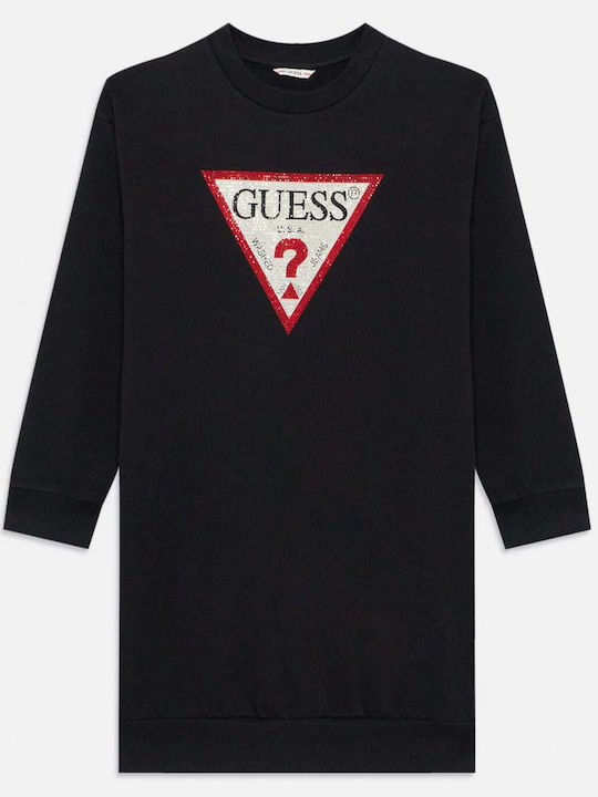 Children's Dress Long Sleeve Black
