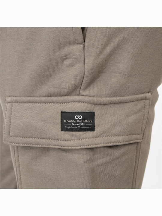 Cargo-Hose Jogginghose Braun