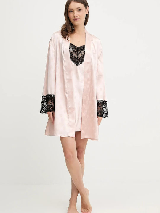 Guess Pentru Femei Halat Pink Guess Pentru Femei Halat Pink