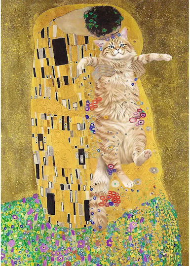 Purrfect Kiss Puzzle 2D 1000 Pieces