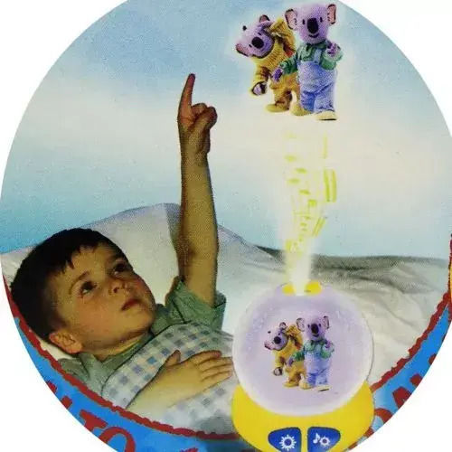 Chippo Παιδικό Φωτιστικό Projector Διάφανο 15x11.5x11.5εκ.