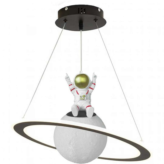 Atman Led Kids Decorative Lamp White 48x48x24εκ.