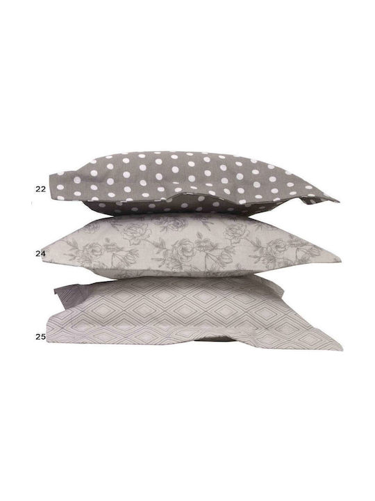 Anna Riska Mix & Match Γκρι 80x100εκ.