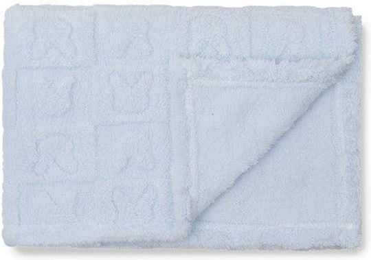 Interbaby Одеяло Детски пелени за пелени Син 80x110см.
