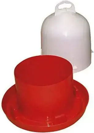 Kerbl Automat Plastic Alimentator pentru păsări cu Capacitate 12lt 50x34x34cm.
