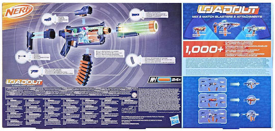 Nerf Lansator Load Out Cyberlight Ghost pentru 8+ Ani
