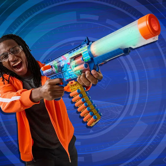 Nerf Lansator Load Out Cyberlight Ghost pentru 8+ Ani