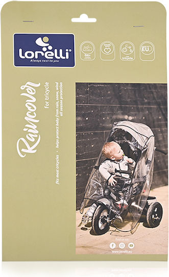 Lorelli Stroller Accessories Black Waterproof Cover For Tricycle