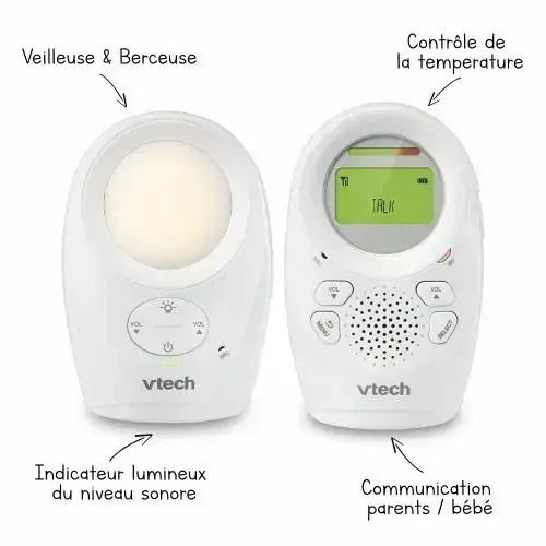 Vtech Babyüberwachung , mit Zwei-Wege-Kommunikation & Schlaflieder