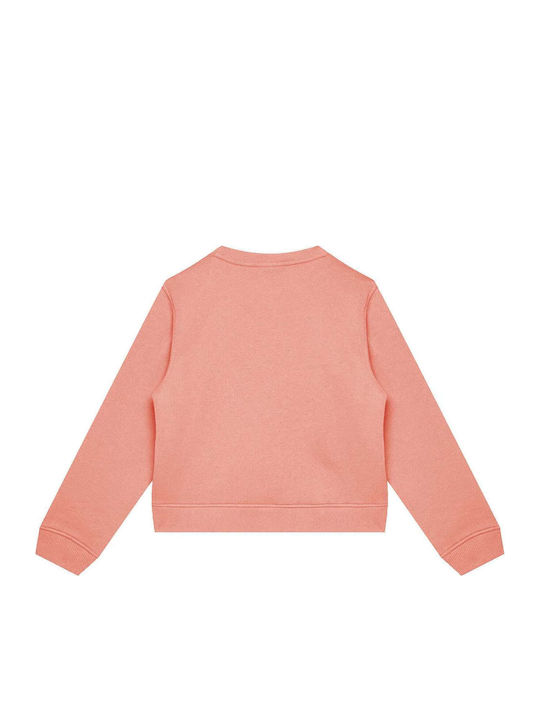 Fleece Lined Kids Sweatshirt Pink IG0IG02639 VAZ