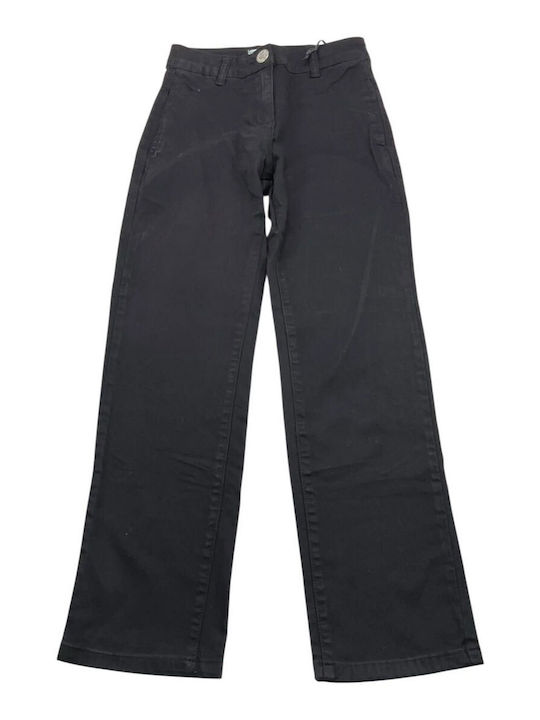 Kids' Fabric Pants Black
