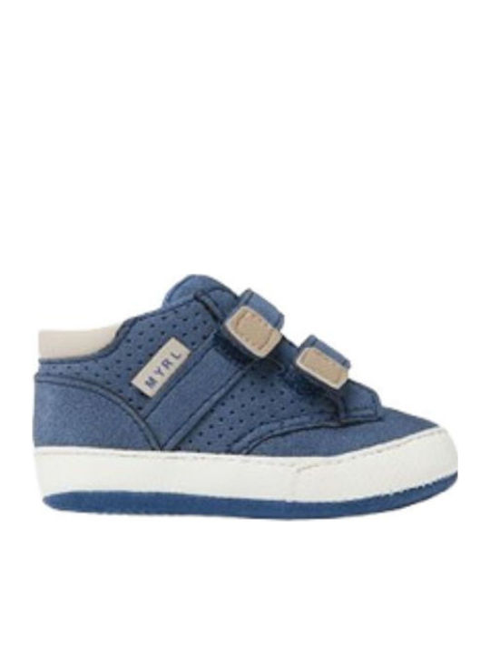 Mayoral Βρεφικά Sneakers Αγκαλιάς Μπλε
