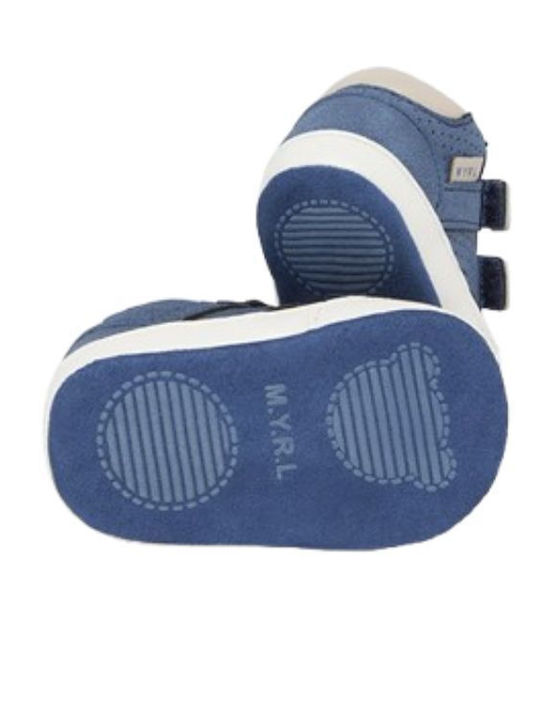 Mayoral Βρεφικά Sneakers Αγκαλιάς Μπλε