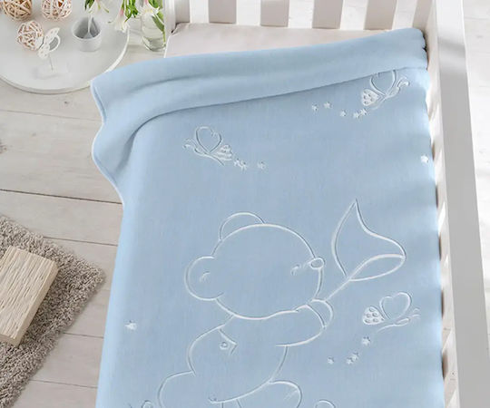 Piel SA Wickeltuch Für Kinderzimmer 6654 Osito Mariposas 80x110cm Piel SA Wickeltuch Für Kinderzimmer 6654 Osito Mariposas 80x110cm
