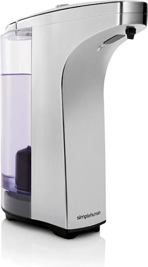 Simplehuman Metallischer Spender mit Automatischem Dispenser Silber 237ml