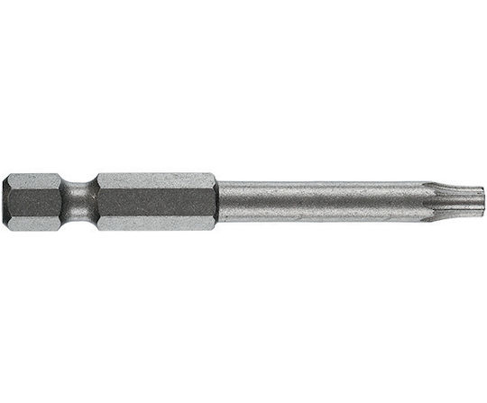 Bit Torsion 1/4'' Din Iso 1173 Form E 6.3 Torx Profile Size Tx 20 Length 70 Pieces