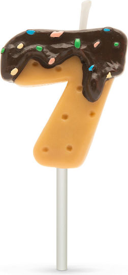 Cake Candle Number 7