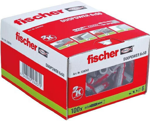 fischer Oops Plastic 6x50mm
