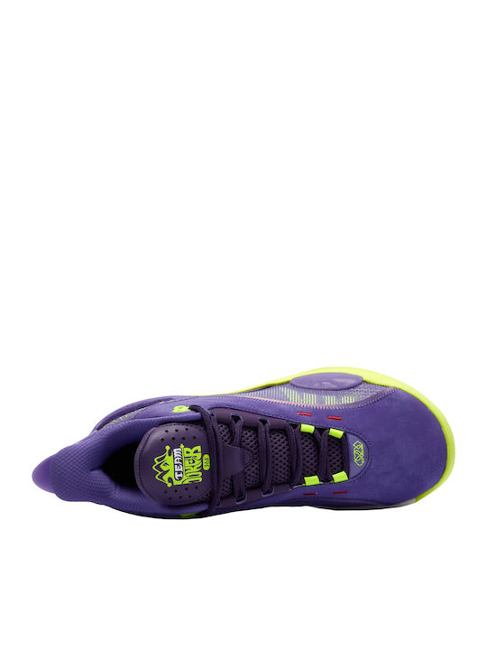 Team Joker Low Basketball Shoes Purple