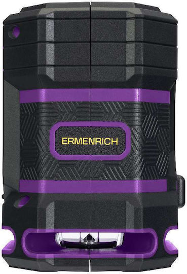 Ermenrich PLUS LN15 Αυτορυθμιζόμενο Γραμμικό Αλφάδι Laser Πράσινης Δέσμης με Εύρος Εργασίας 30m