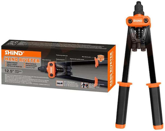 Rivetă manuală profesională Shind, lungime 320mm 37640