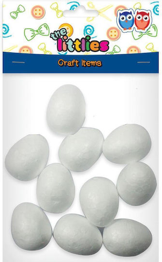 The Littlies Egg Crafting from Styrofoam White 1pcs