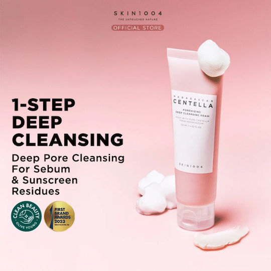 Skin1004 Poremizing Αφρός Καθαρισμού Προσώπου 125ml