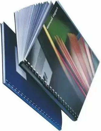 Leitz 35042 *170240653 Dc Binding Spiral Combs 10 Mm Diameter 100 Pieces Sheet Capacity A4 21 Rings Black