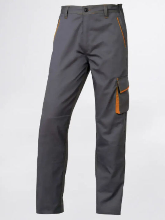 Delta Plus Panostyle Work Trousers Gray