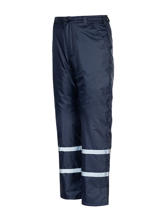 Stenso Collins Winter Reflectorizant și Impermeabil Pantaloni de Lucru Albastru
