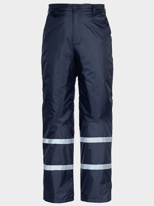 Stenso Collins Winter Reflectorizant și Impermeabil Pantaloni de Lucru Albastru