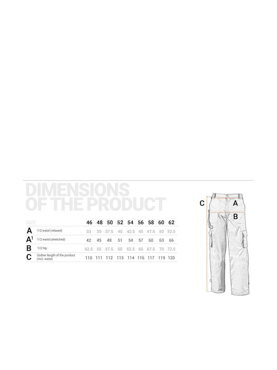 Stenso Desman Work Trousers Gray