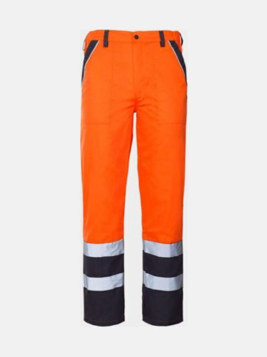 Stenso Collins Reflectorizant Pantaloni de Lucru Portocaliu