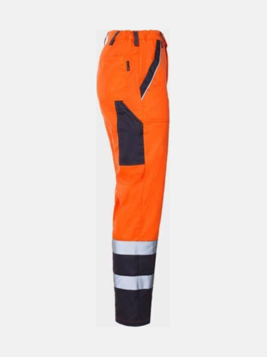 Stenso Collins Reflectorizant Pantaloni de Lucru Portocaliu