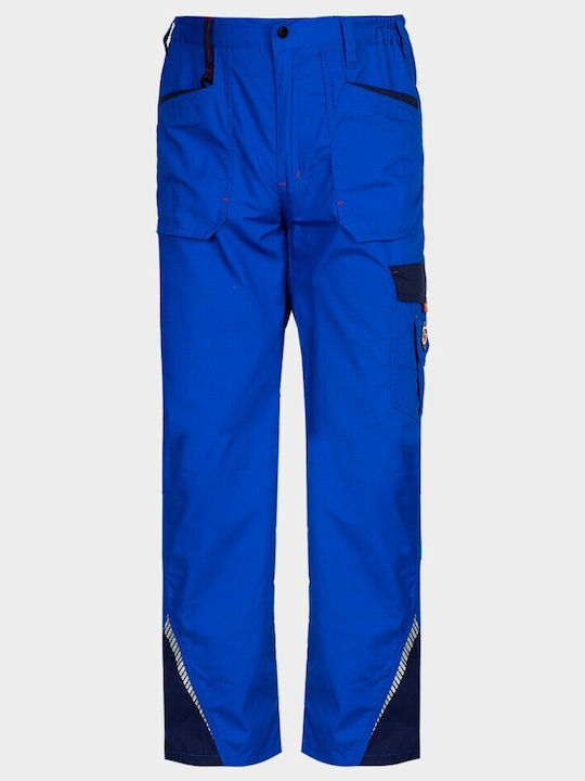 Stenso Prisma Summer Reflective Work Trousers Blue