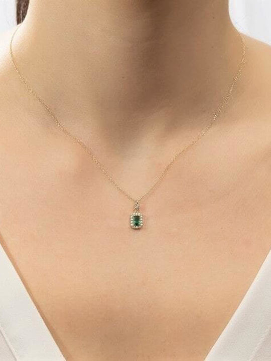 Eforo Колие от Злато 14K с Циркон