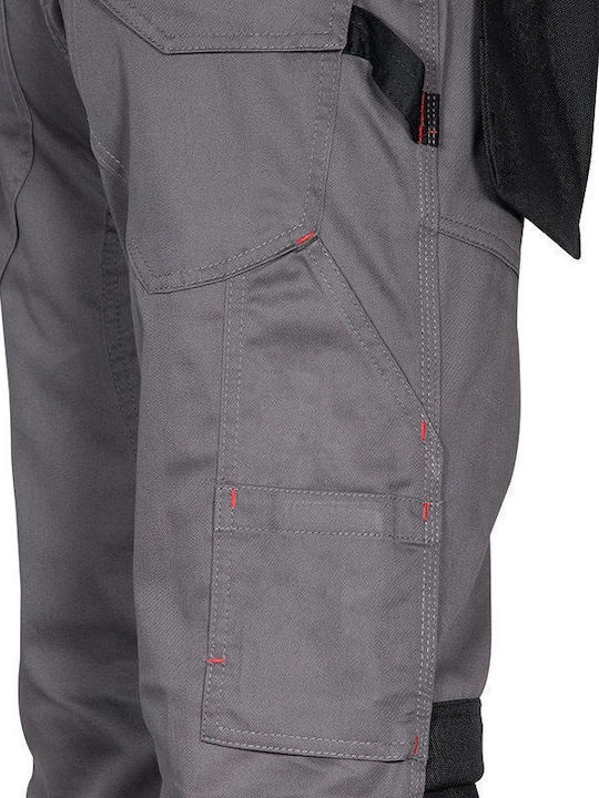 Cofra Bricklayer Work Trousers Gray